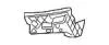 Напрямна бампера VAG 3C8807177 (фото 1)