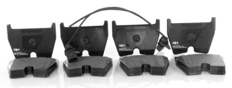 Тормозные колодки дисковые VAG 3D0698151A