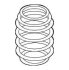 Пружина підвіски задня гвинтова VAG 5Q0511115FF (фото 1)