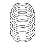 Пружина подвески задняя VAG 5Q0511115FK