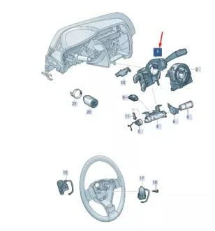 Переключатель подрулевой VAG 5Q0953502PIGI