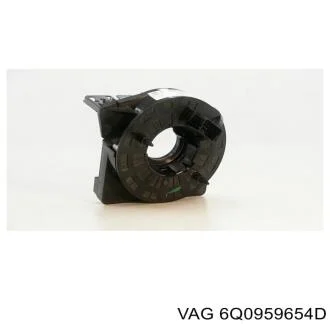 Кольцо airbag контактное, шлейф руля VAG 6Q0959654D