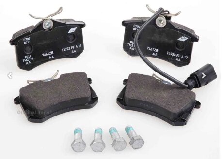 Гальмівні колодки задні дискові VAG 7M3698451E