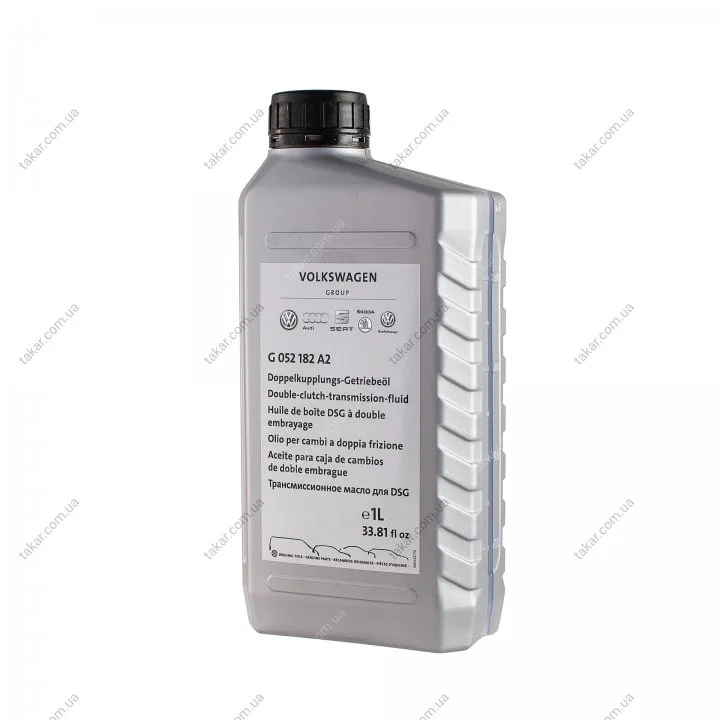 Трансмісійна олива 75W 1 л DSG/DCT Синтетичне VAG G052182A2 (фото 1)
