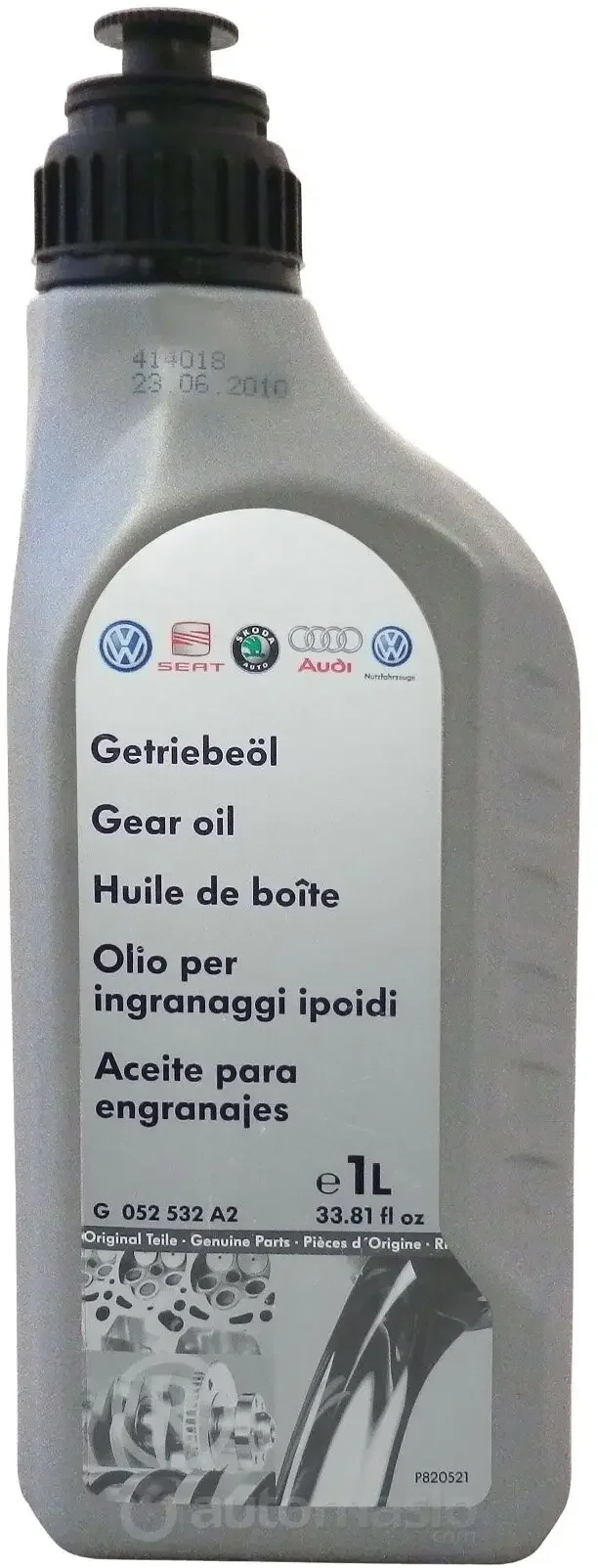 Трансмісійна олива 1 л МКПП Синтетичне VAG G052532A2 (фото 1)