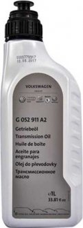 Трансмиссионное масло 75W80 1 л МКПП Синтетическое VAG G052911A2