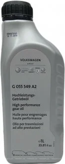 Трансмиссионное масло 1 л МКПП Синтетическое VAG G055549A2