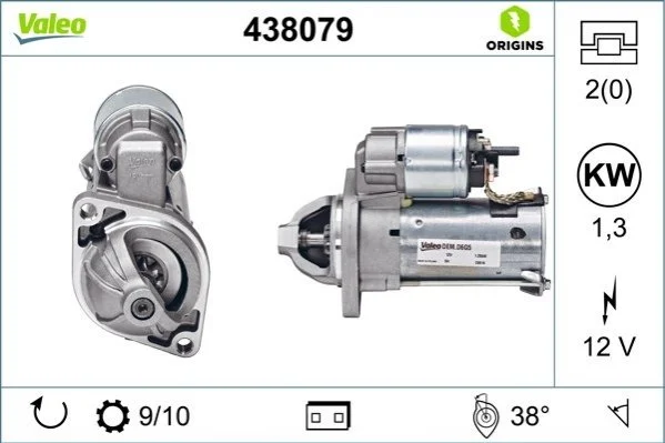 Стартер Valeo 438079 (фото 1)