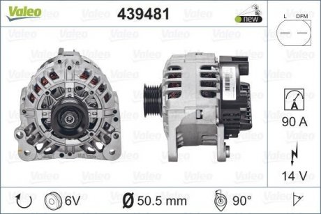 Генератор Valeo 439481