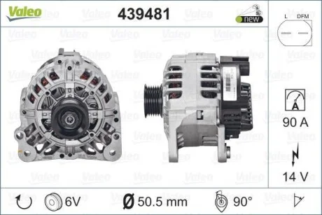 Генератор AP Valeo 439481