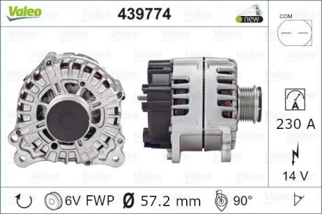 Генератор AP Valeo 439774