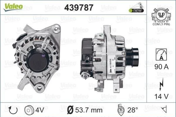 Генератор AP Valeo 439787 (фото 1)
