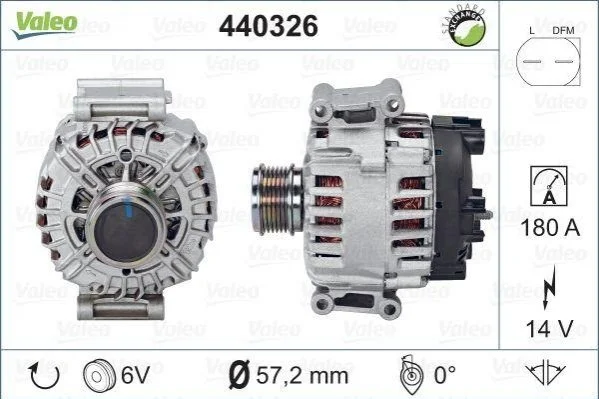 Генератор AP Valeo 440326 (фото 1)