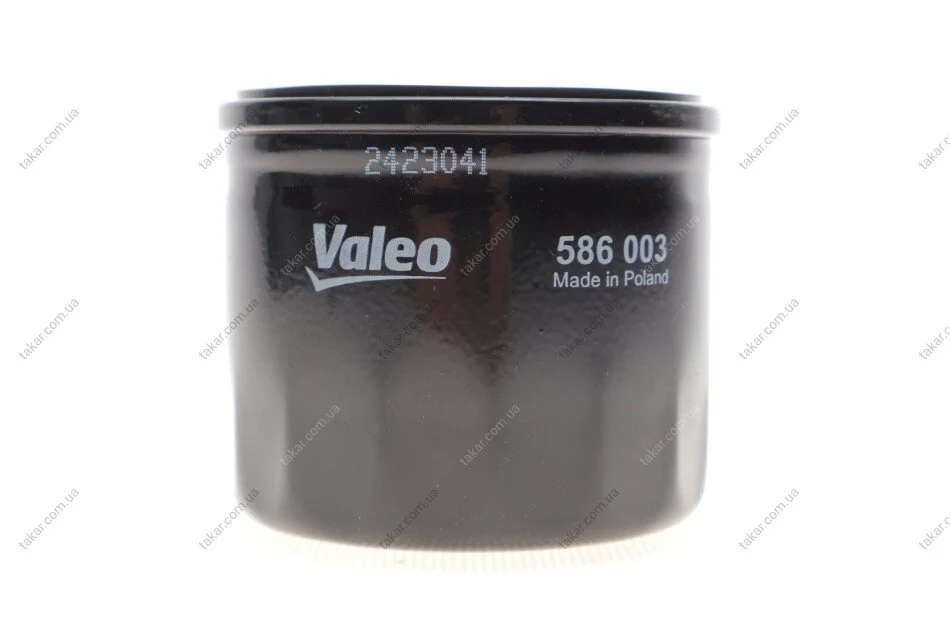 Масляный фильтр винт накручеваемый Valeo 586003 (фото 1)