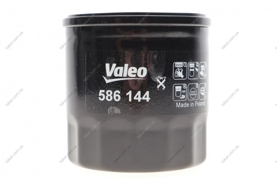 Масляный фильтр винт накручеваемый Valeo 586144 (фото 1)