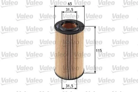 Масляный фильтр картридж патрон Valeo 586501