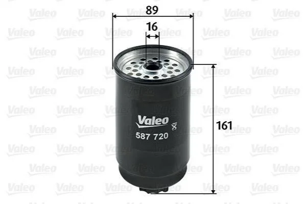 Топливный накручиваемый фильтр дизель Valeo 587720 (фото 1)