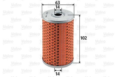 Топливный фильтр-патрон дизель Valeo 587911