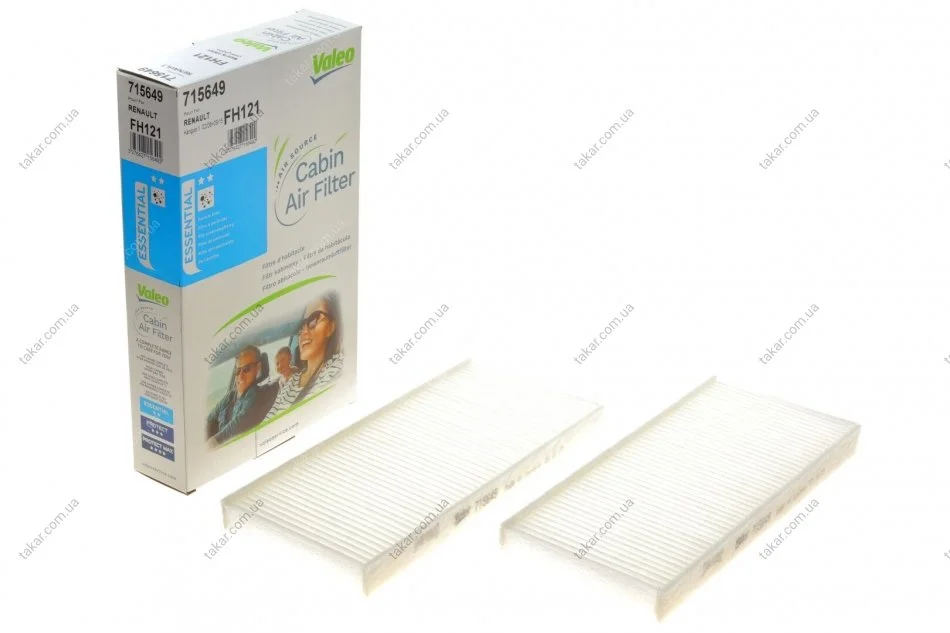 Фильтр салона тонкой очистки Valeo 715649 (фото 1)