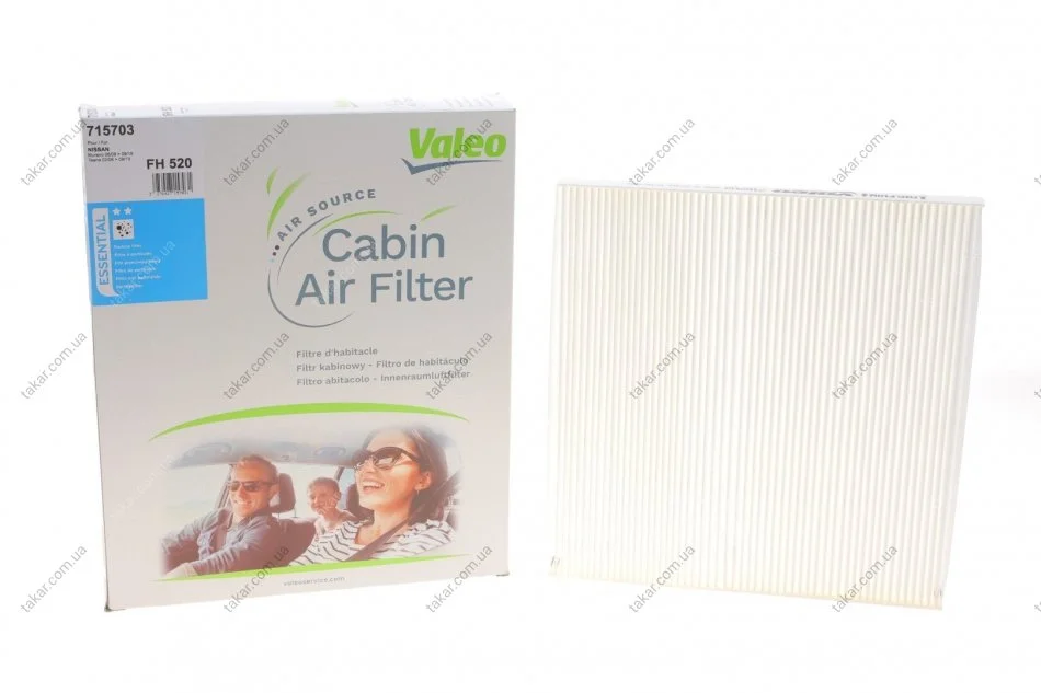 Фильтр салона тонкой очистки Valeo 715703 (фото 1)