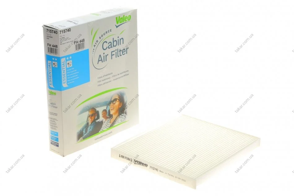 Фильтр салона тонкой очистки Valeo 715740 (фото 1)