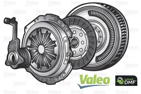 Маховик+ комплект зчеплення Valeo 837352 (фото 1)