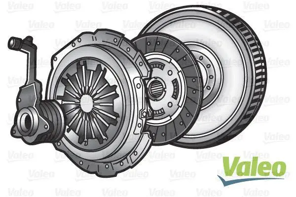 Комплект зчеплення з маховиком Valeo 845028 (фото 1)