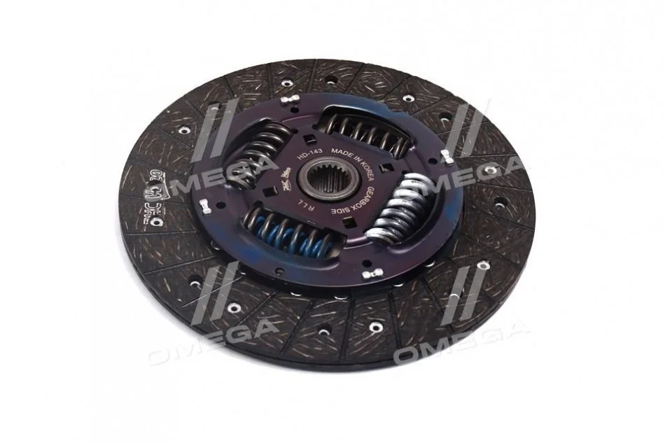 Диск сцепления KIA, 06-(Выр-во VALEO PHC) Valeo HD-143 (фото 1)