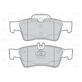 Гальмівні колодки задні дискові Valeo V302039