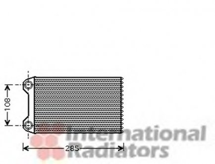 Радиатор обогревателя AUDI A4 ALL 00- LHD Van Wezel 03006223 (фото 1)
