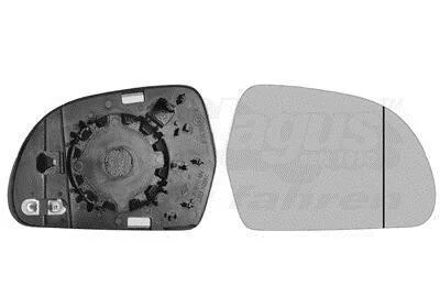 Зеркальное стекло правое SKODA OCTAVIA 09 > 13 (Hagus) Van Wezel 0327838