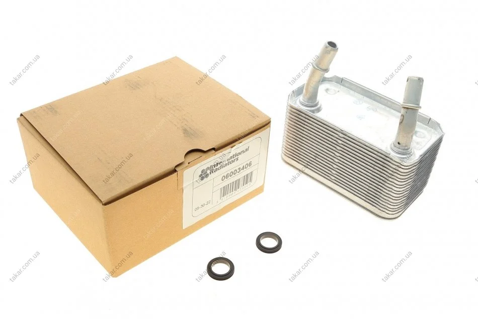 Радіатор масляний BMW X5 ALL AT 00-06 (вир-во) Van Wezel 06003406 (фото 1)