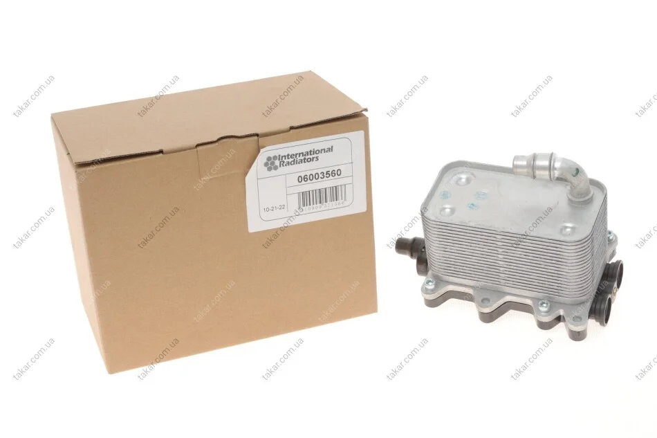 Радіатор масляний BMW E60/E65 AT (вир-во) Van Wezel 06003560 (фото 1)