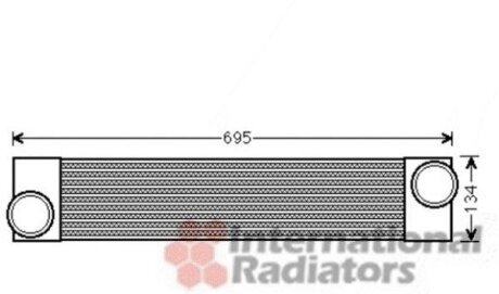 Інтеркулер RANG.ROVER 02>12 Van Wezel 06004375
