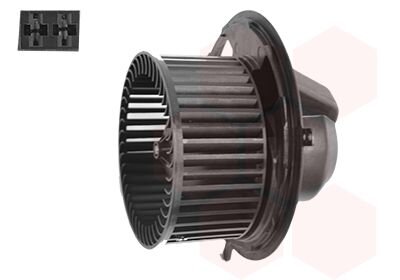 Вентилятор салону BMW 1/ 3 SERIES без резистора (вір-во) Van Wezel 0657773