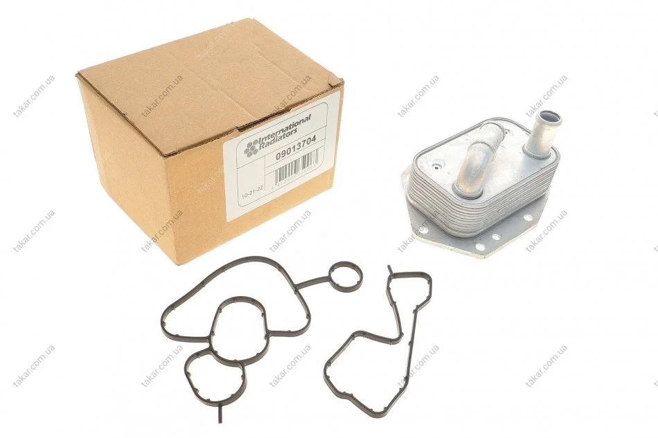 Радиатор масляный CITROEN C5/FORD MONDEO/PEUGEOT 4007 508 2.2 HDi (выр-во) Van Wezel 09013704 (фото 1)
