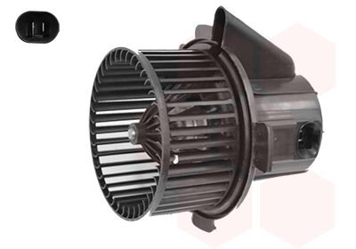 Вентилятор салону CITROEN C4/ PEUGEOT 307 7/05 > 10 Van Wezel 0970773