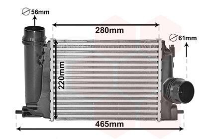 Интеркуллер NISSAN QASHQAI / RENAULT MEGANE Van Wezel 13014703