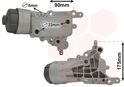 Радіатор масляний FIAT DOBLO (2010) Van Wezel 17013102