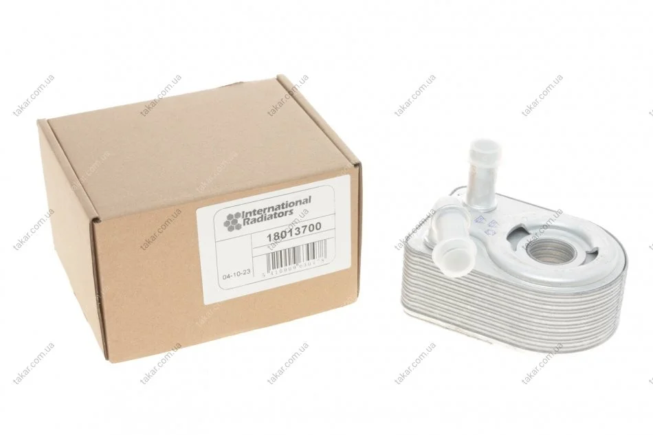 Радіатор масляний Focus 1.6i/1.6i Ecoboost (вир-во) Van Wezel 18013700 (фото 1)