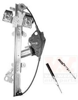 Механізм склопідіймача двері Van Wezel 1810261