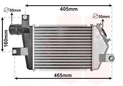 Інтеркулер MITSUBISHI L200/ PAJERO 07+ (вир-во) Van Wezel 32014702 (фото 1)
