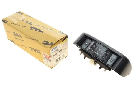 Фонарь подсветки номерного знака двусторонний Van Wezel 3891920