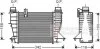Інтеркулер RENAULT Clio 1.5D 10- (вир-во) Van Wezel 43004553 (фото 2)
