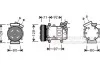 Компресор кондиціонера NISSAN QASHQAI/ RENAULT KANGOO 08 > 13 (вир-во) Van Wezel 4300K401 (фото 1)