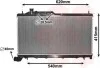 Радиатор охлаждения SUBARU IMPREZA/ FORESTER 2.0D 08- (выр-во) Van Wezel 51002105 (фото 1)