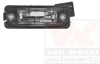 Фонарь подсветки номерного знака Van Wezel 5894920