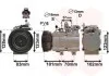 Компрессор кондиционера TUCSON/Sportage III 2.7i Van Wezel 8200K219 (фото 1)