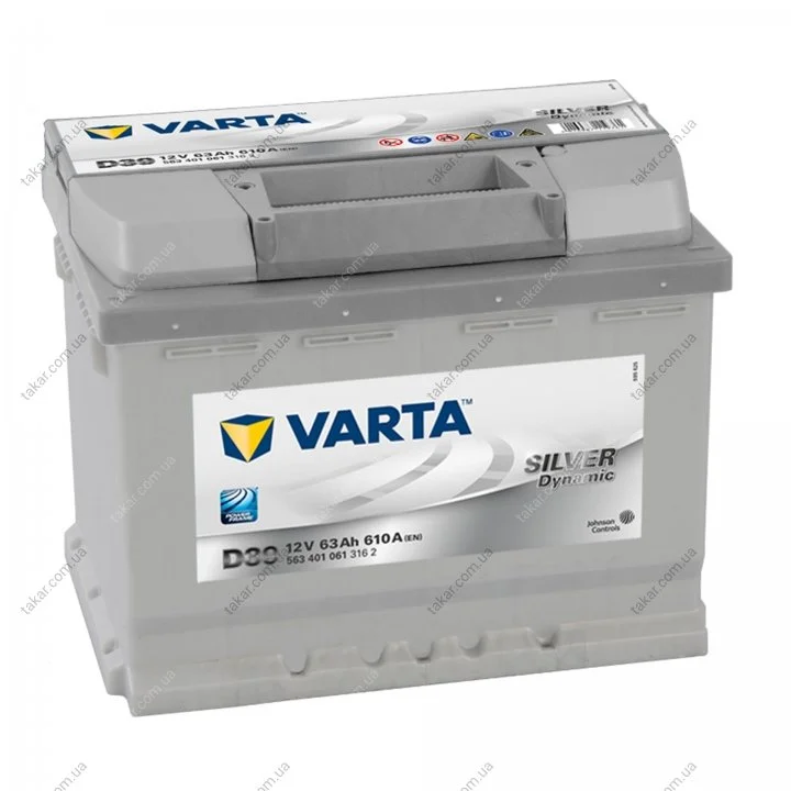 Акумулятор - VARTA 563401061 (фото 1)
