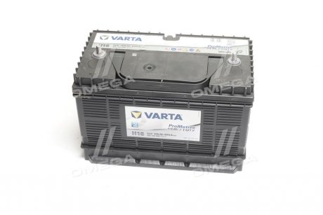 Аккумулятор 105Ah-12v PM Black(H16) (330x172x240),L,EN800 клеммы тонкие по центру VARTA 605 103 080